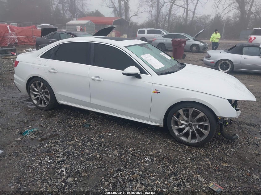WAUEAAF48MA058406 2021 Audi A4 Premium Plus 45 Tfsi S Line Quattro S Tronic auction photo 1