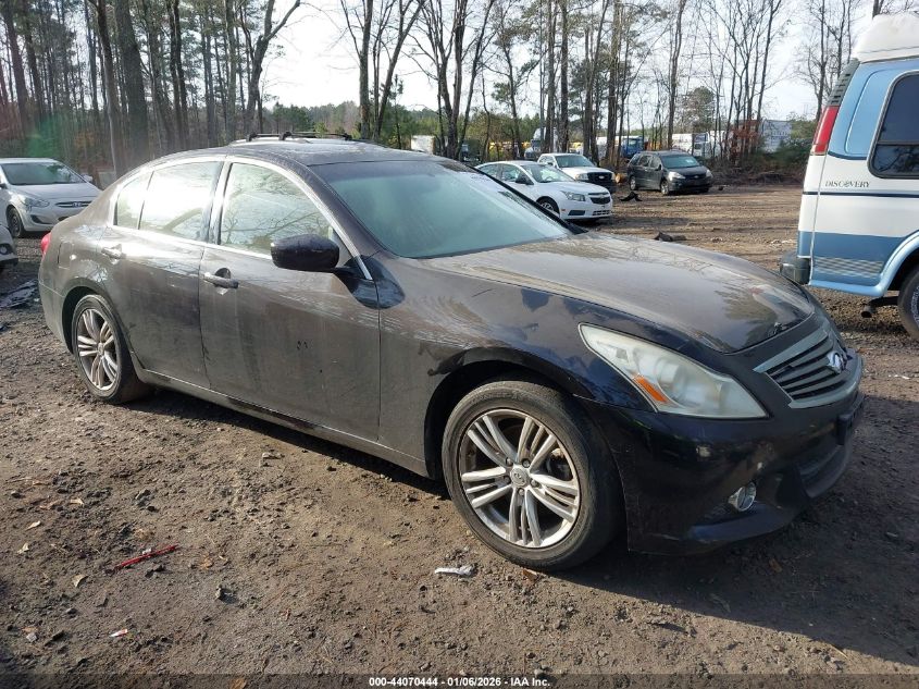 2012 Infiniti G37