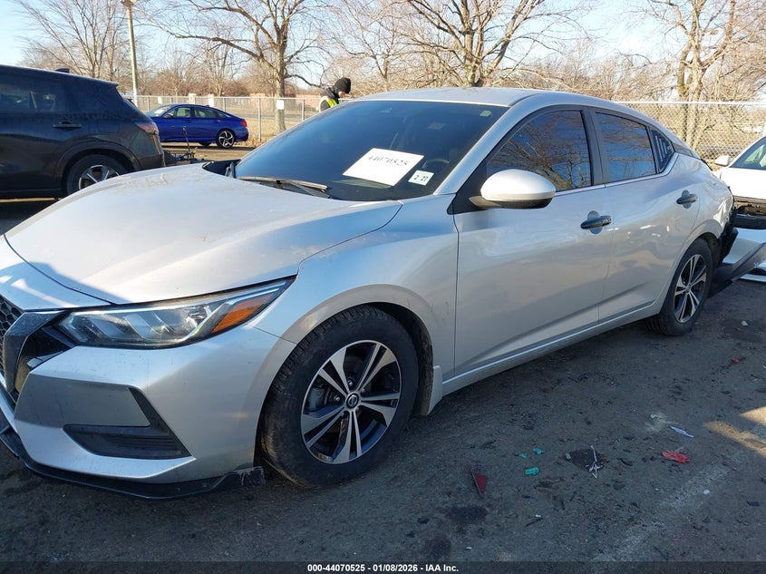 2022 Nissan Sentra Sv Xtronic Cvt