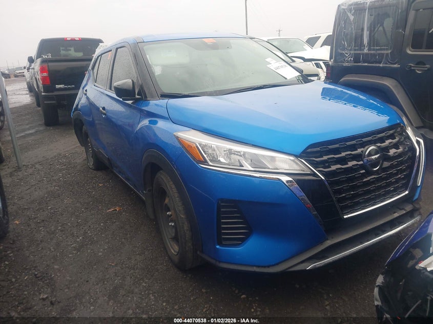 3N1CP5BV9ML550839 2021 Nissan Kicks S Xtronic Cvt auction photo 1