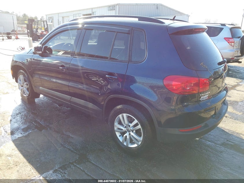 2016 Volkswagen Tiguan R-Line/S/Se/Sel