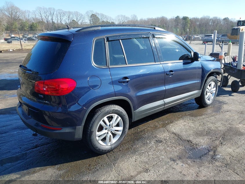 2016 Volkswagen Tiguan R-Line/S/Se/Sel