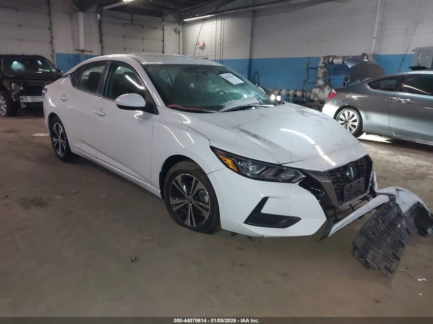3N1AB8CV0NY312677 2022 Nissan Sentra Sv Xtronic Cvt auction photo 1
