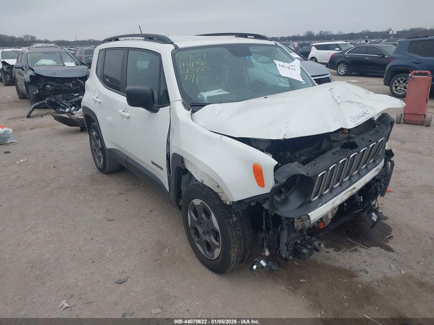 ZACCJAAB5HPF52986 2017 Jeep Renegade Sport Fwd auction photo 1