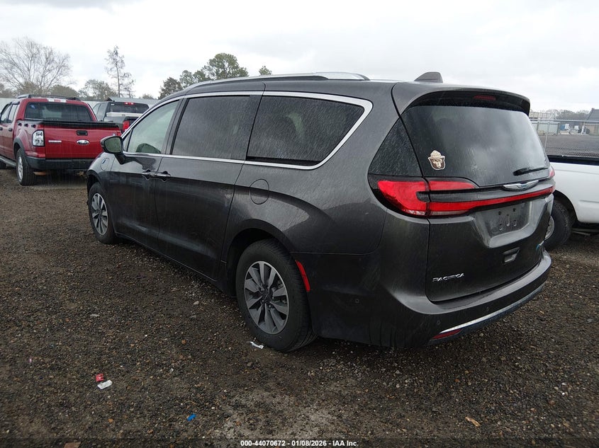 Vin: 2c4rc1l74mr603087, lot: 44566483, chrysler pacifica hybrid touring l 20213