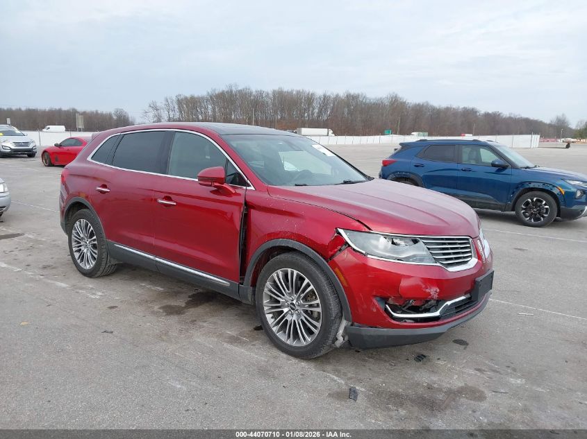 2016 Lincoln Mkx Reserve