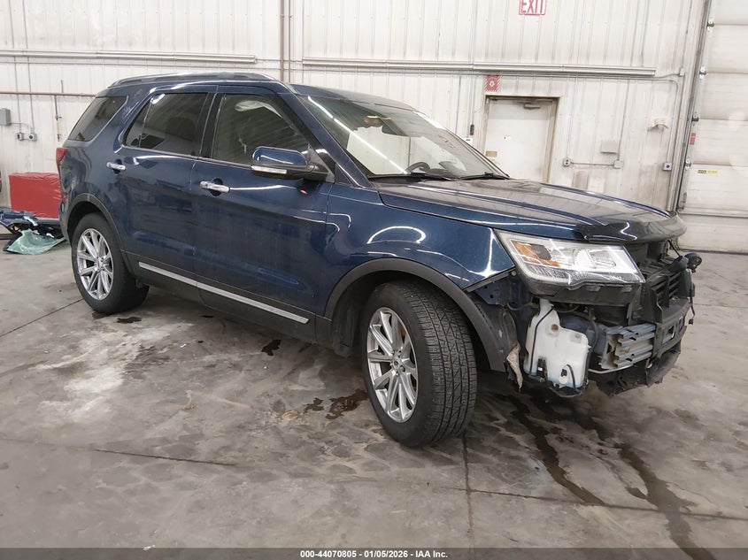 1FM5K8F85HGD24149 2017 Ford Explorer Limited auction photo 1