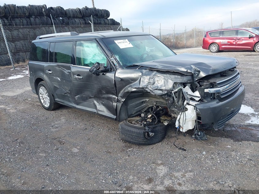 2FMGK5C82KBA16592 2019 Ford Flex Sel auction photo 1