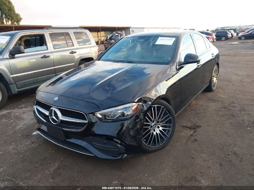 2025 Mercedes-Benz C-Class - W1KAF4GB0SR279746