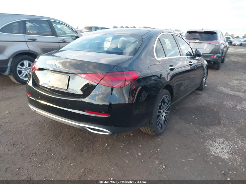 2025 Mercedes-Benz C-Class - W1KAF4GB0SR279746