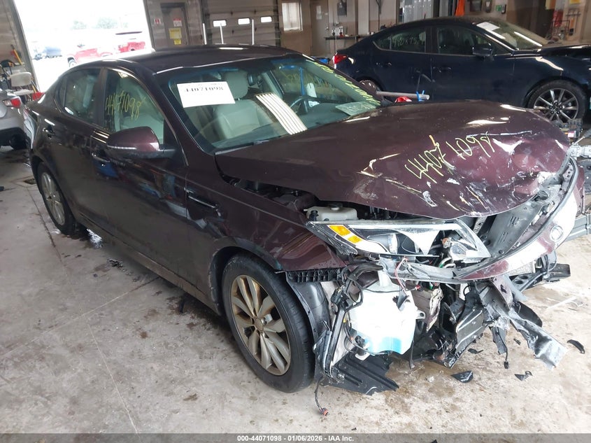 5XXGN4A71EG301644 2014 Kia Optima Ex auction photo 1