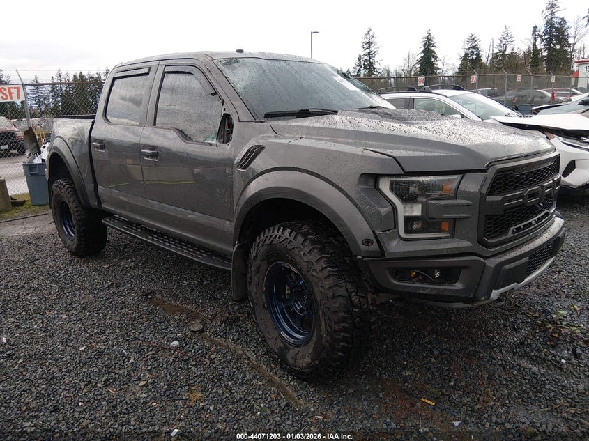 1FTFW1RG8JFA07095 2018 Ford F-150 Raptor auction photo 1