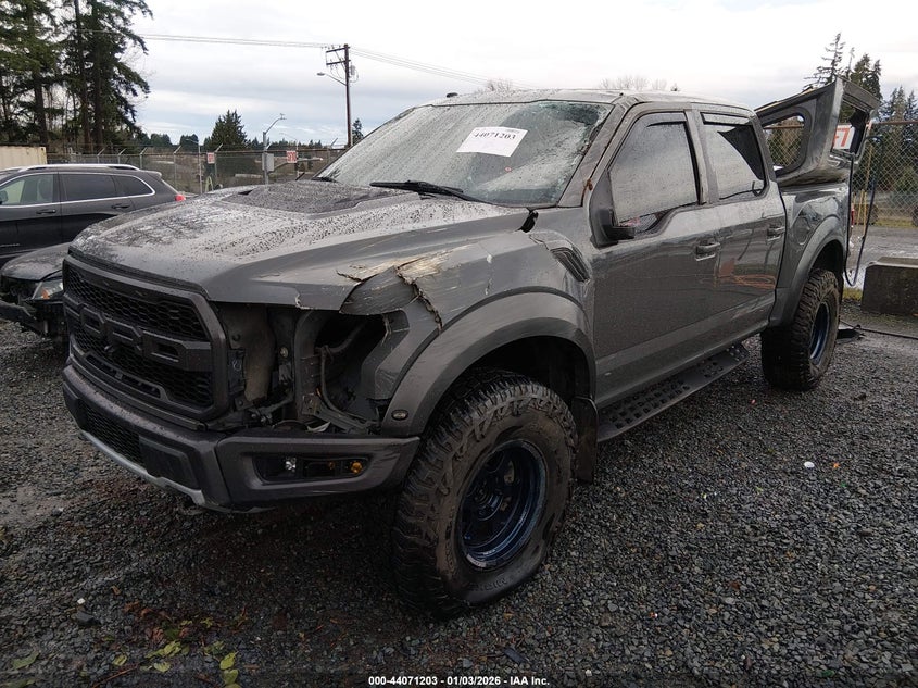 VIN 1FTFW1RG8JFA07095 2018 FORD F-150 RAPTOR