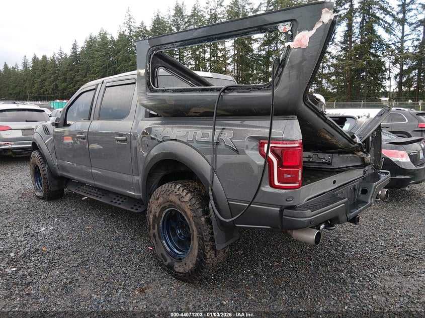 VIN 1FTFW1RG8JFA07095 2018 FORD F-150 RAPTOR