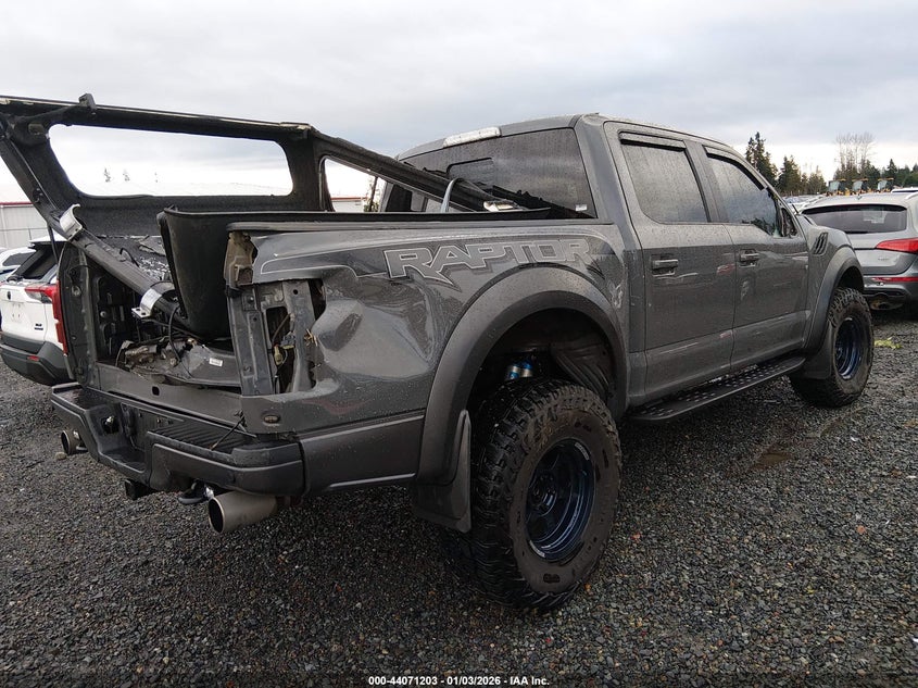 VIN 1FTFW1RG8JFA07095 2018 FORD F-150 RAPTOR