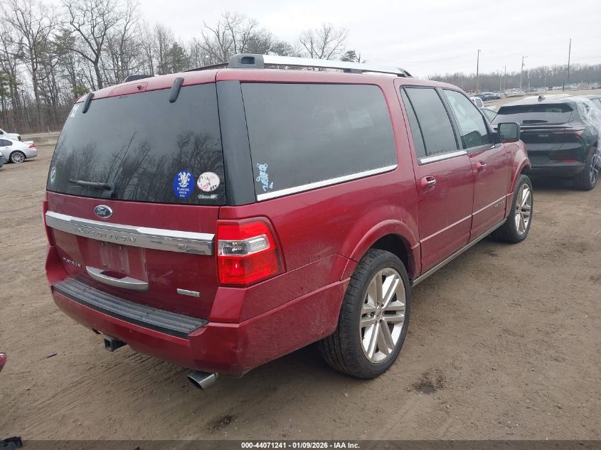 2016 Ford Expedition El Platinum