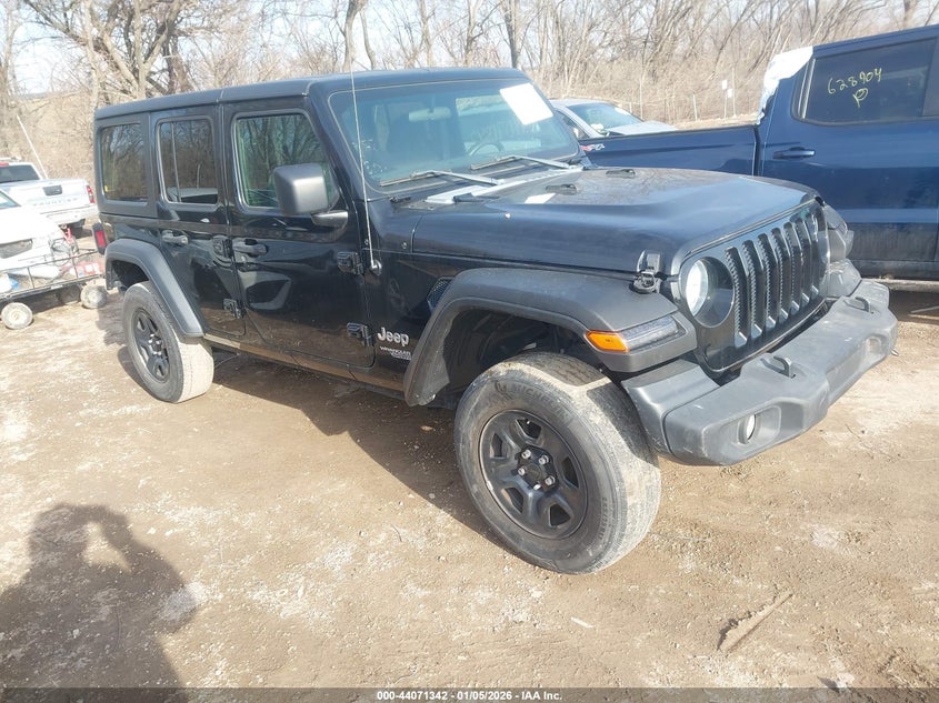 1C4HJXDN6LW143504 2020 Jeep Wrangler Unlimited Sport 4X4 auction photo 1
