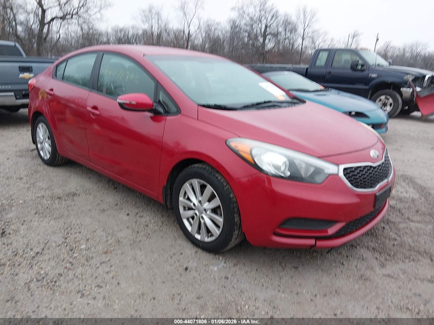 KNAFX4A60E5102793 2014 Kia Forte Lx auction photo 1