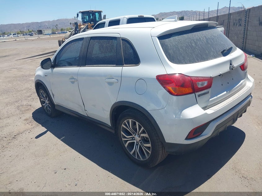Vin: ja4ap3au5ju022227, lot: 44567680, mitsubishi outlander sport 2.0 es/2.0 le 20183