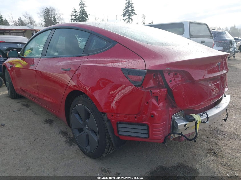 VIN 5YJ3E1EB5NF135255 2022 TESLA MODEL 3 LONG RANGE DUAL MOTOR ALL-WHEEL DRIVE