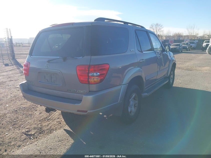 2001 Toyota Sequoia Sr5 V8