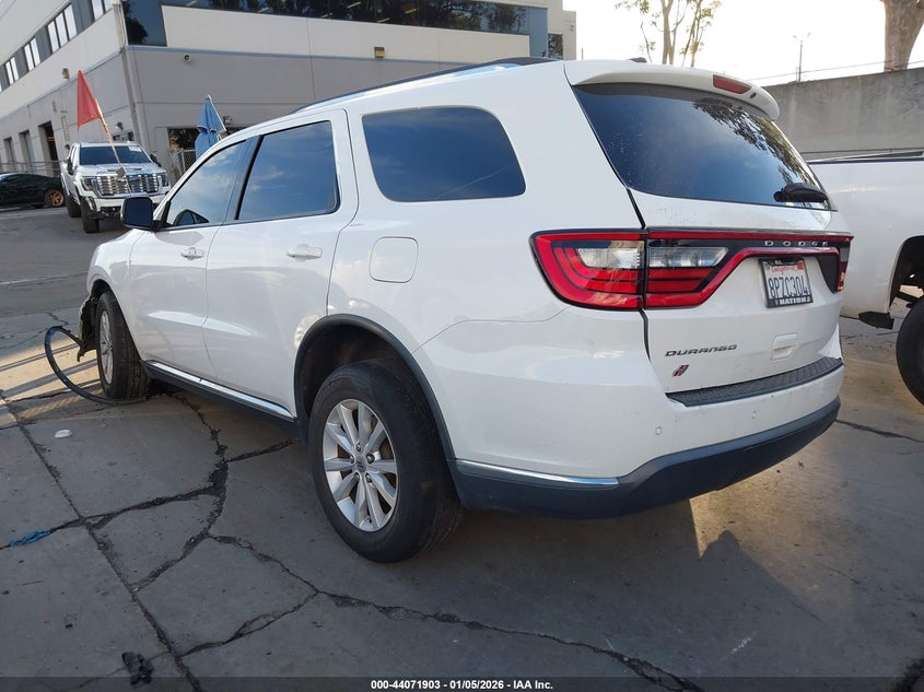2020 Dodge Durango Sxt Plus Awd