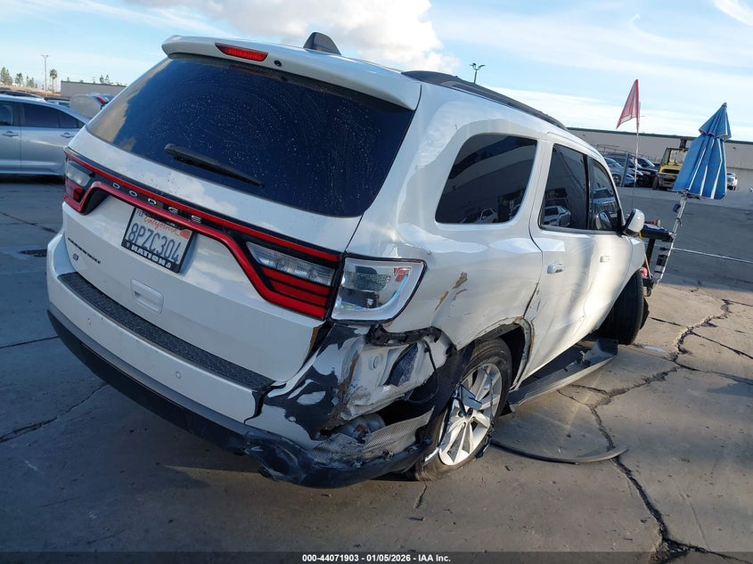 2020 Dodge Durango Sxt Plus Awd