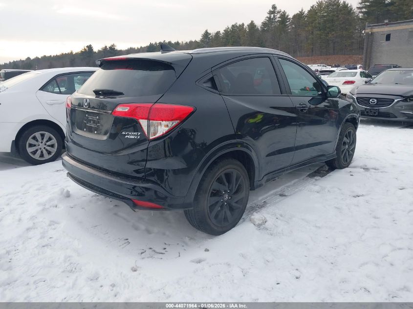 2022 Honda Hr-V Awd Sport