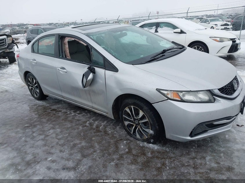 19XFB2F81FE003857 2015 Honda Civic Ex auction photo 1