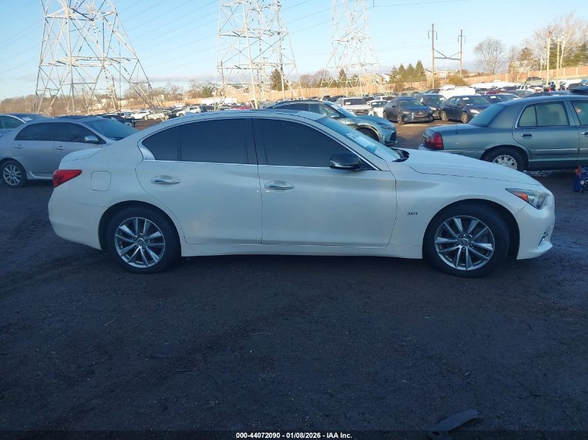 2017 Infiniti Q50 3.0T Premium VIN: JN1EV7AR4HM834194 Lot: 44072090