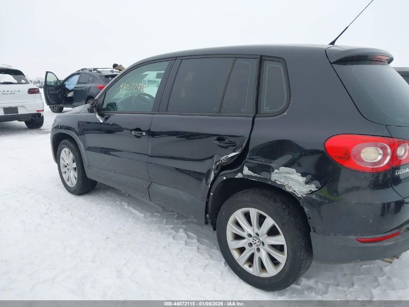 2010 Volkswagen Tiguan S VIN: WVGBV7AX9AW515510 Lot: 44072115