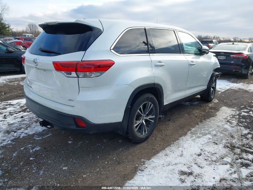 2019 Toyota Highlander Le