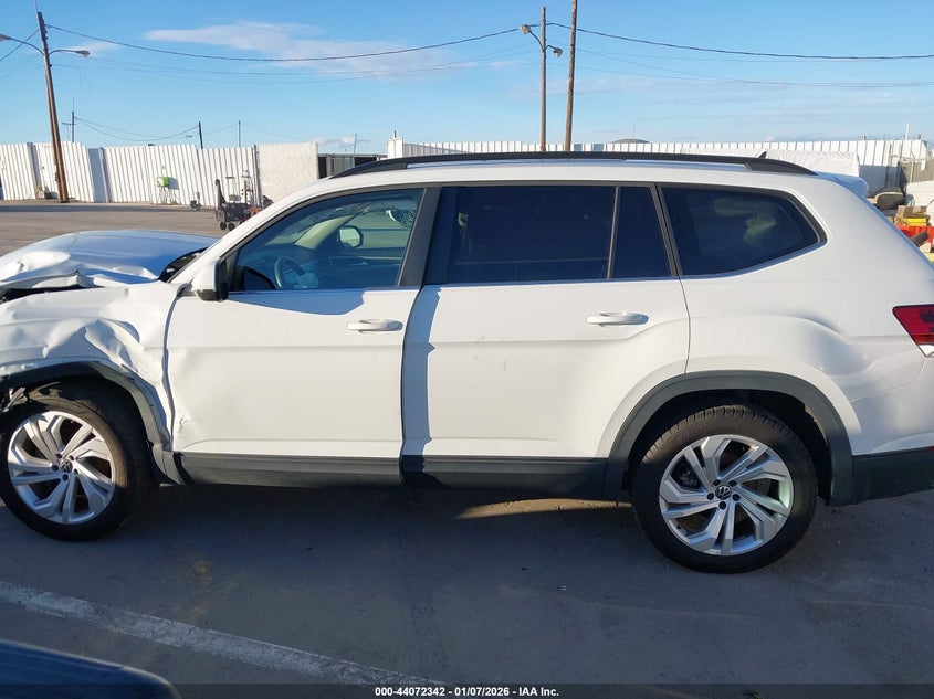 2021 Volkswagen Atlas 3.6L V6 Se W/Technology VIN: 1V2KR2CA4MC556524 Lot: 44072342
