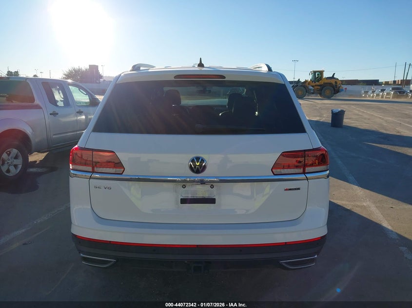 2021 Volkswagen Atlas 3.6L V6 Se W/Technology VIN: 1V2KR2CA4MC556524 Lot: 44072342