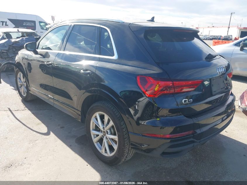 2025 Audi Q3 - WA1DECF36S1001683