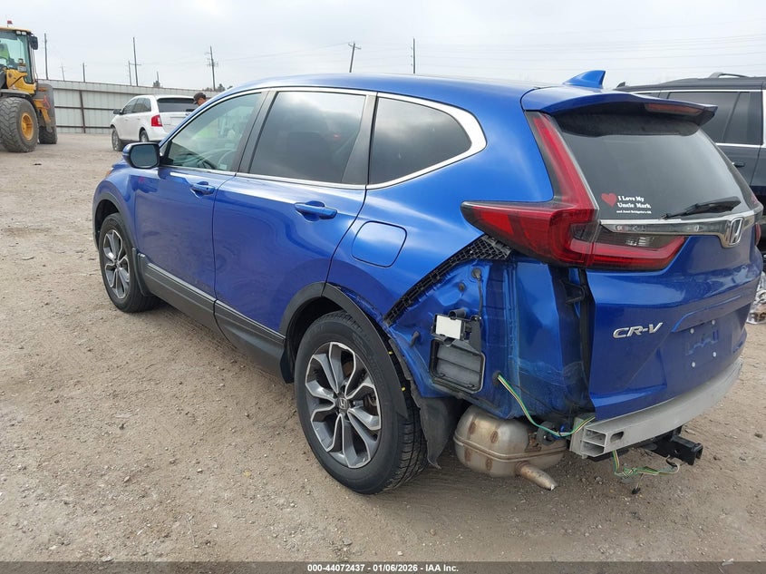 VIN 7FARW2H5XME020351 2021 HONDA CR-V AWD EX
