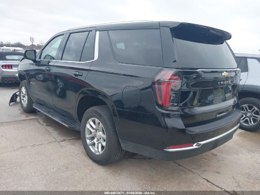 2025 Chevrolet Tahoe - 1GNS6NRD7SR153409