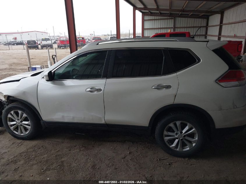 2016 Nissan Rogue S/Sl/Sv VIN: KNMAT2MV9GP720587 Lot: 44072553