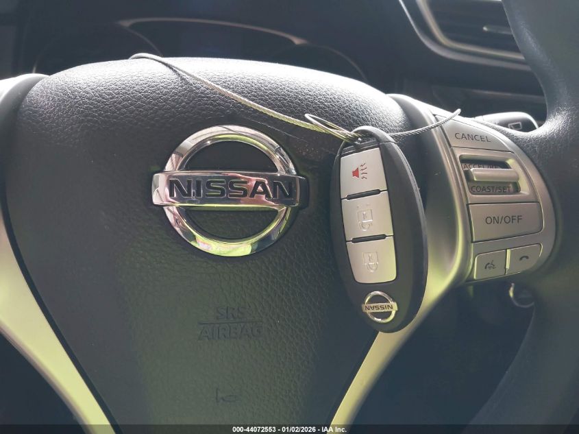 2016 Nissan Rogue S/Sl/Sv VIN: KNMAT2MV9GP720587 Lot: 44072553