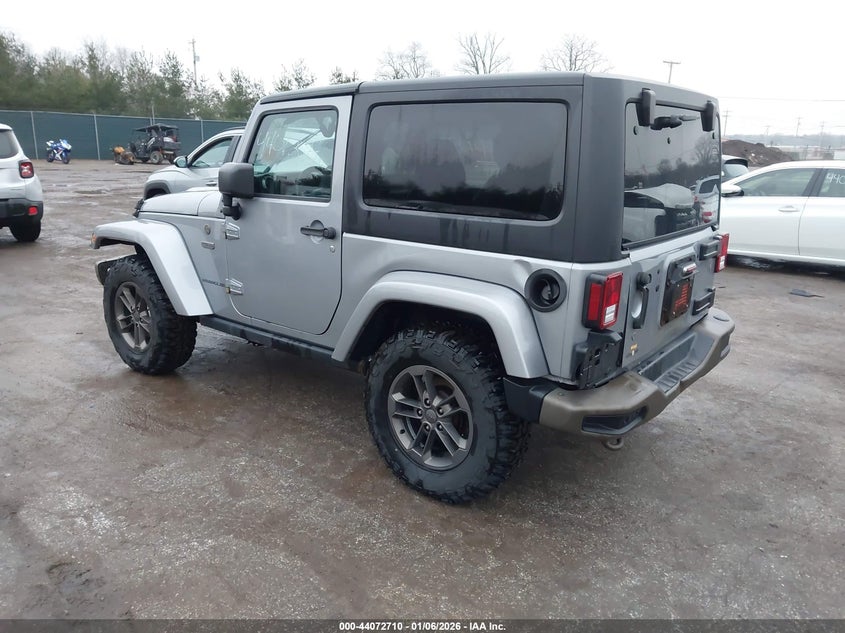 2016 Jeep Wrangler 75Th Anniversary