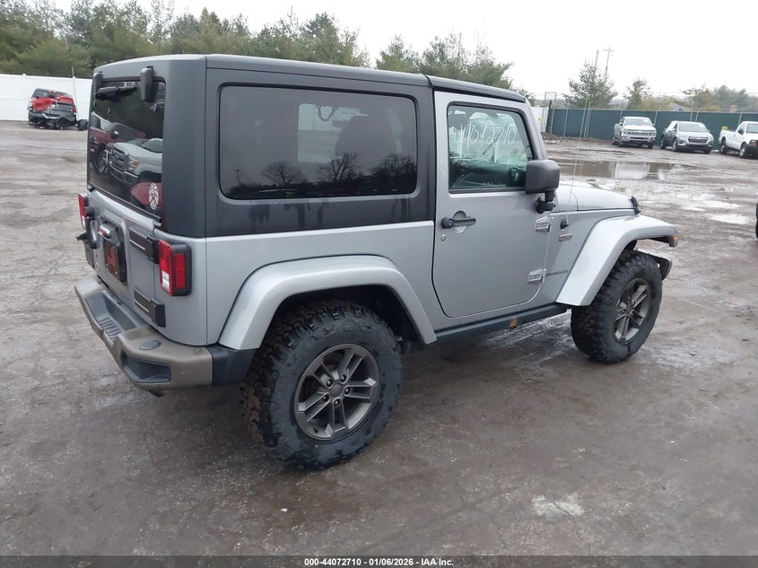 2016 Jeep Wrangler 75Th Anniversary