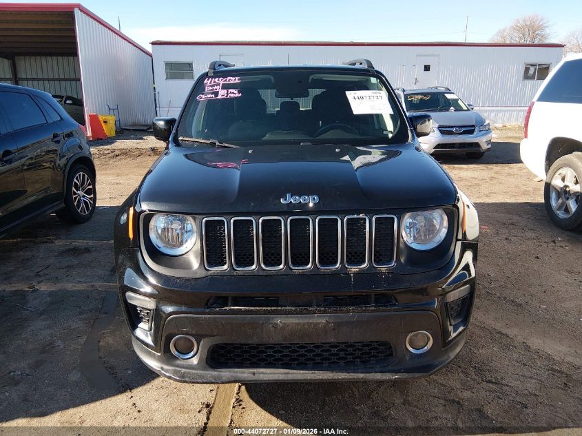 2020 Jeep Renegade Latitude 4X4 VIN: ZACNJBBB1LPL47653 Lot: 44072727