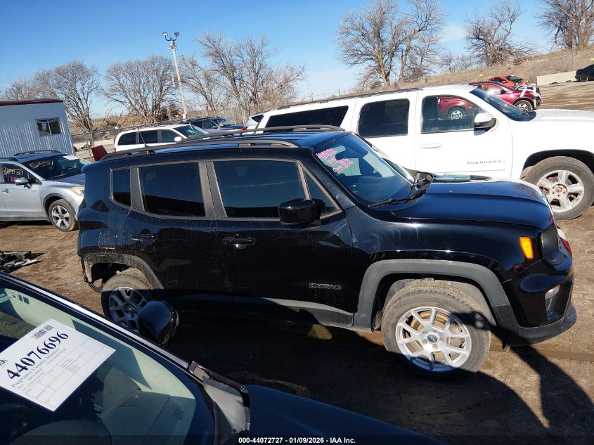 2020 Jeep Renegade Latitude 4X4 VIN: ZACNJBBB1LPL47653 Lot: 44072727