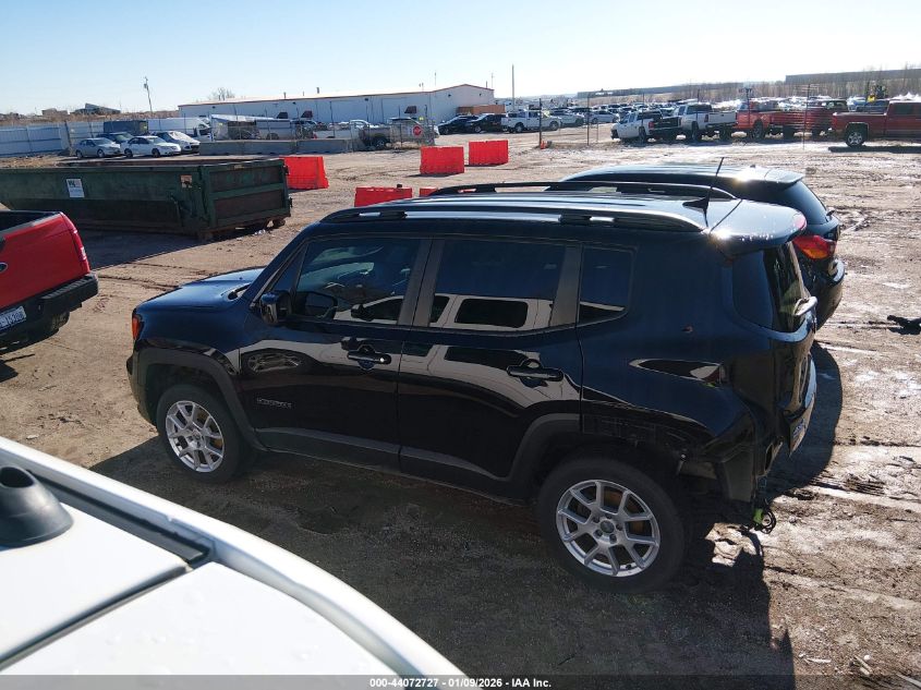 2020 Jeep Renegade Latitude 4X4 VIN: ZACNJBBB1LPL47653 Lot: 44072727