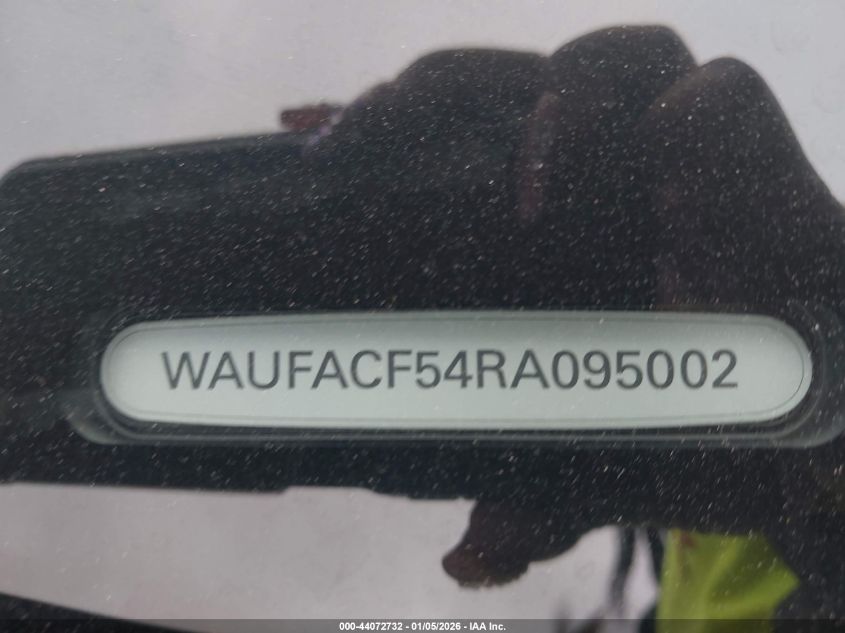 2024 Audi A5 Sportback - WAUFACF54RA095002