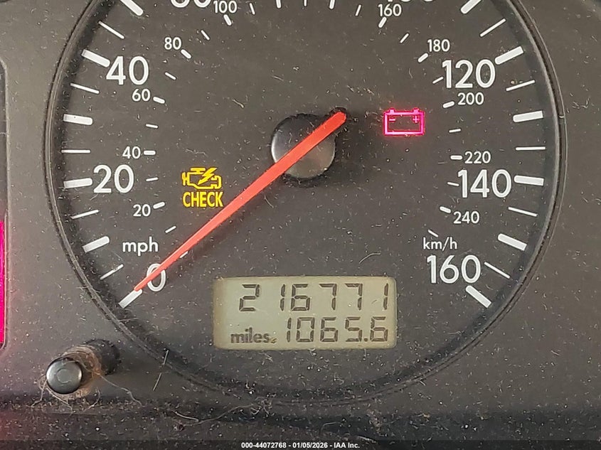 2000 Volkswagen Passat Glx VIN: WVWPD23B8YP210280 Lot: 44072768