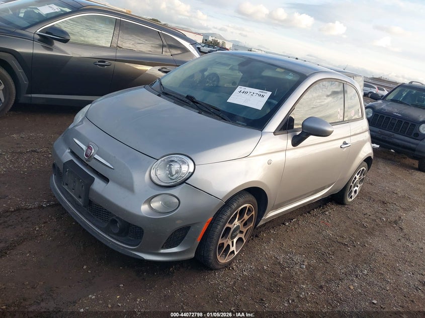 VIN 3C3CFFKH0JT504719 2018 FIAT 500 POP