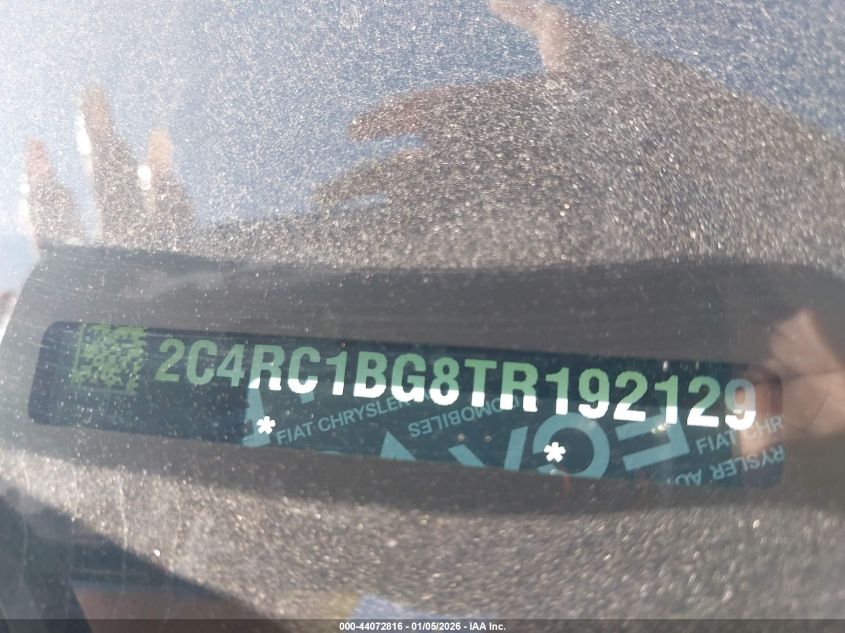 2026 Chrysler Pacifica - 2C4RC1BG8TR192129