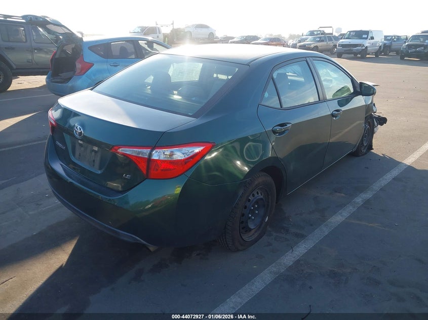 2016 Toyota Corolla Le