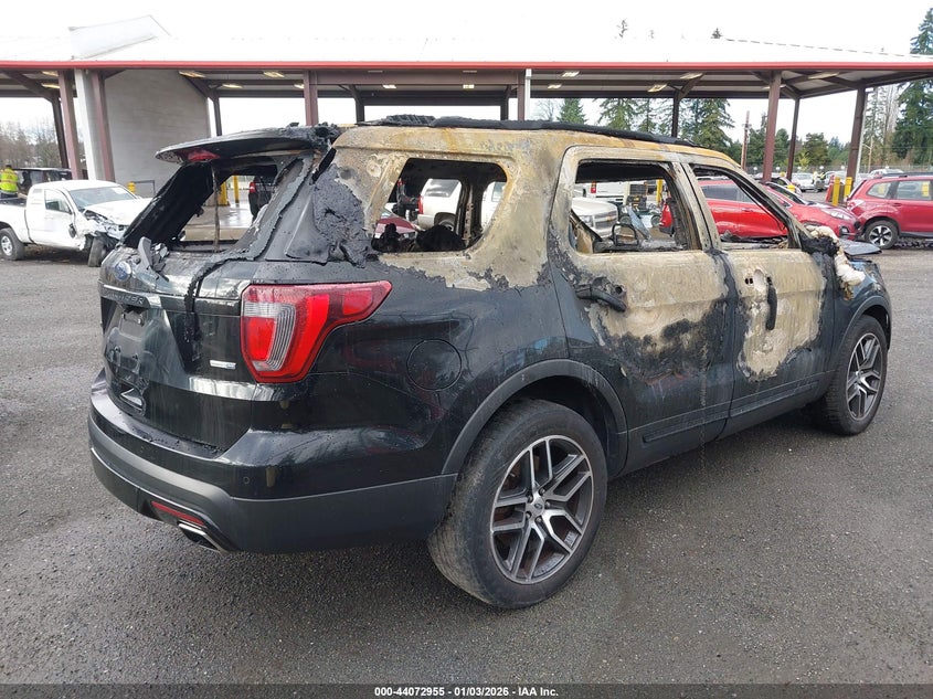 Vin: 1fm5k8gt2gga48000, lot: 44568783, ford explorer sport 20164